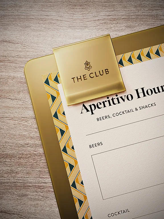 Restaurant branding Unbound by Hyatt